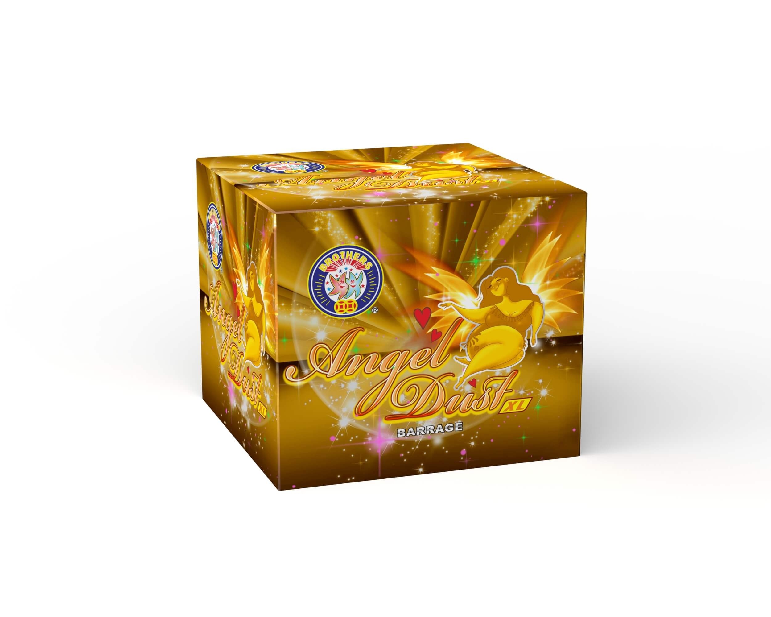 Angel Dust XL by Brothers Pyrotechnics available at Fireworks Kingdom