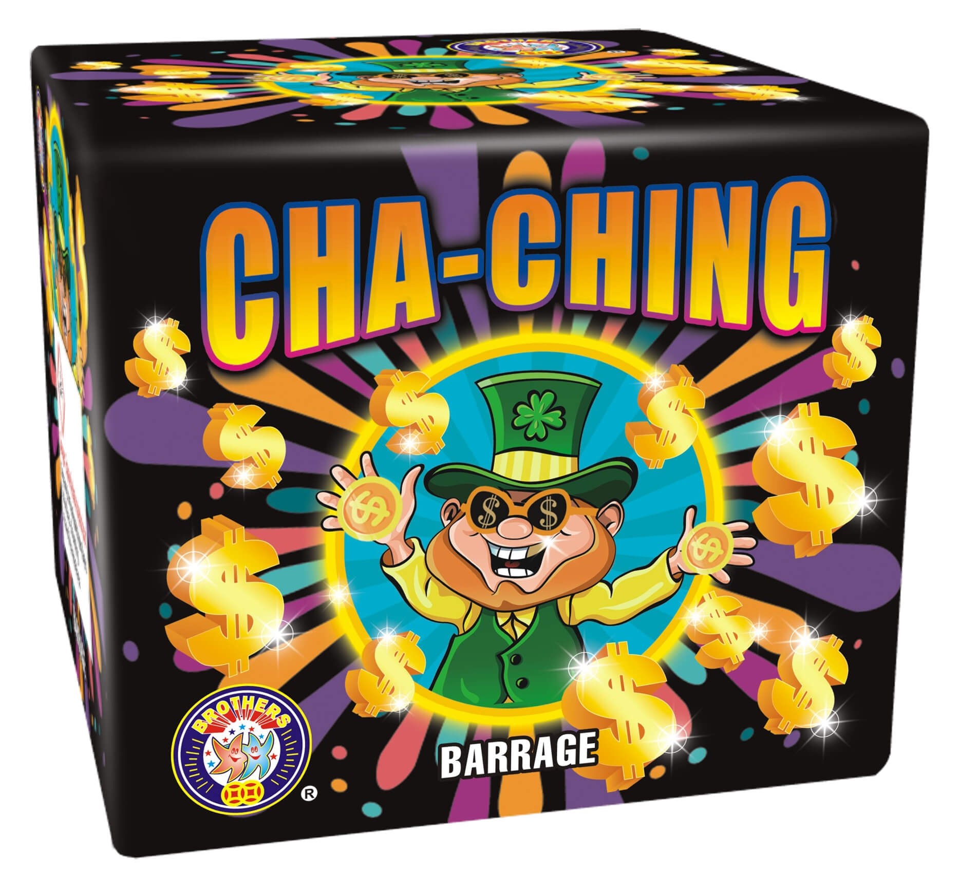 Cha-Ching by Brothers Pyrotechnics available at Fireworks Kingdom