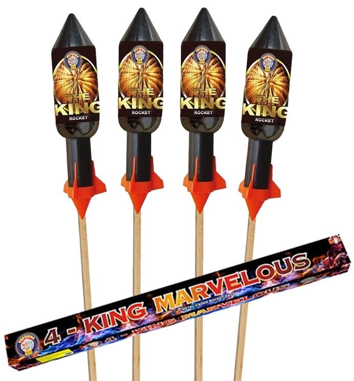 4 King Marvellous By Brothers Pyrotechnics