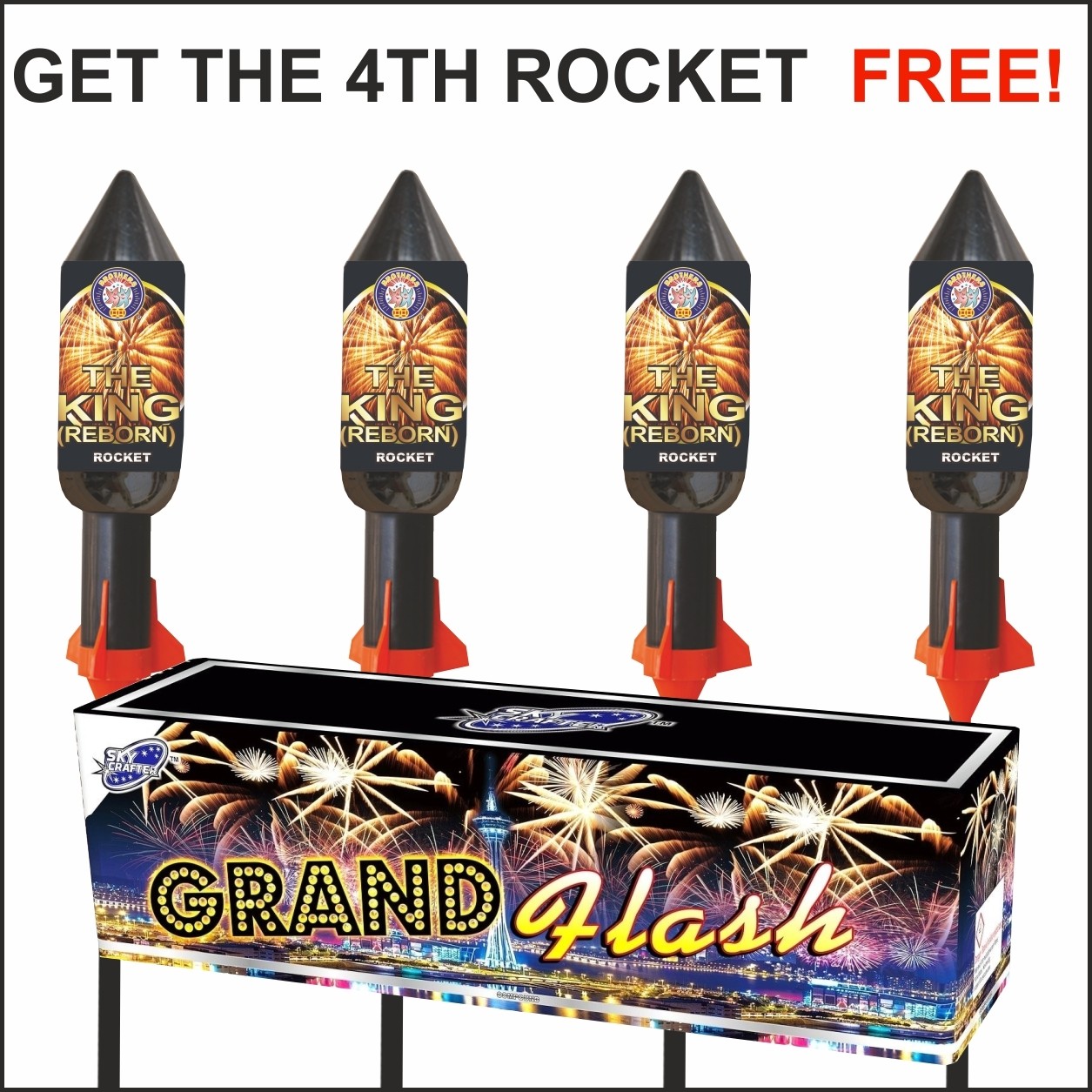 GRAND FLASH KING DEAL AVAILABLE AT FIREWORKS KINGDOM