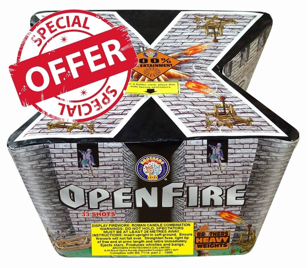 Open Fire By Brothers Pyrotechnics
