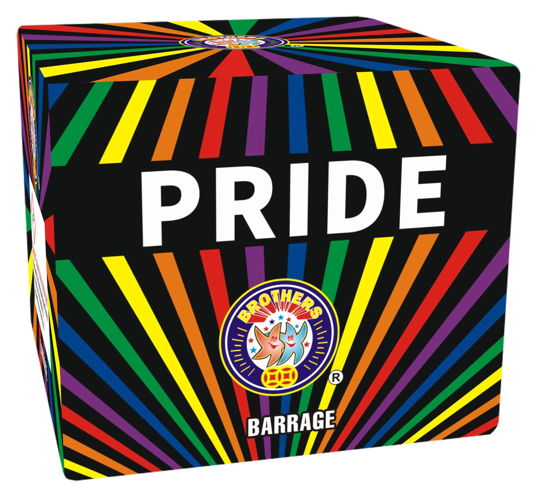 Pride Firework by Brothers Pyrotechnics available at Fireworks Kingdom