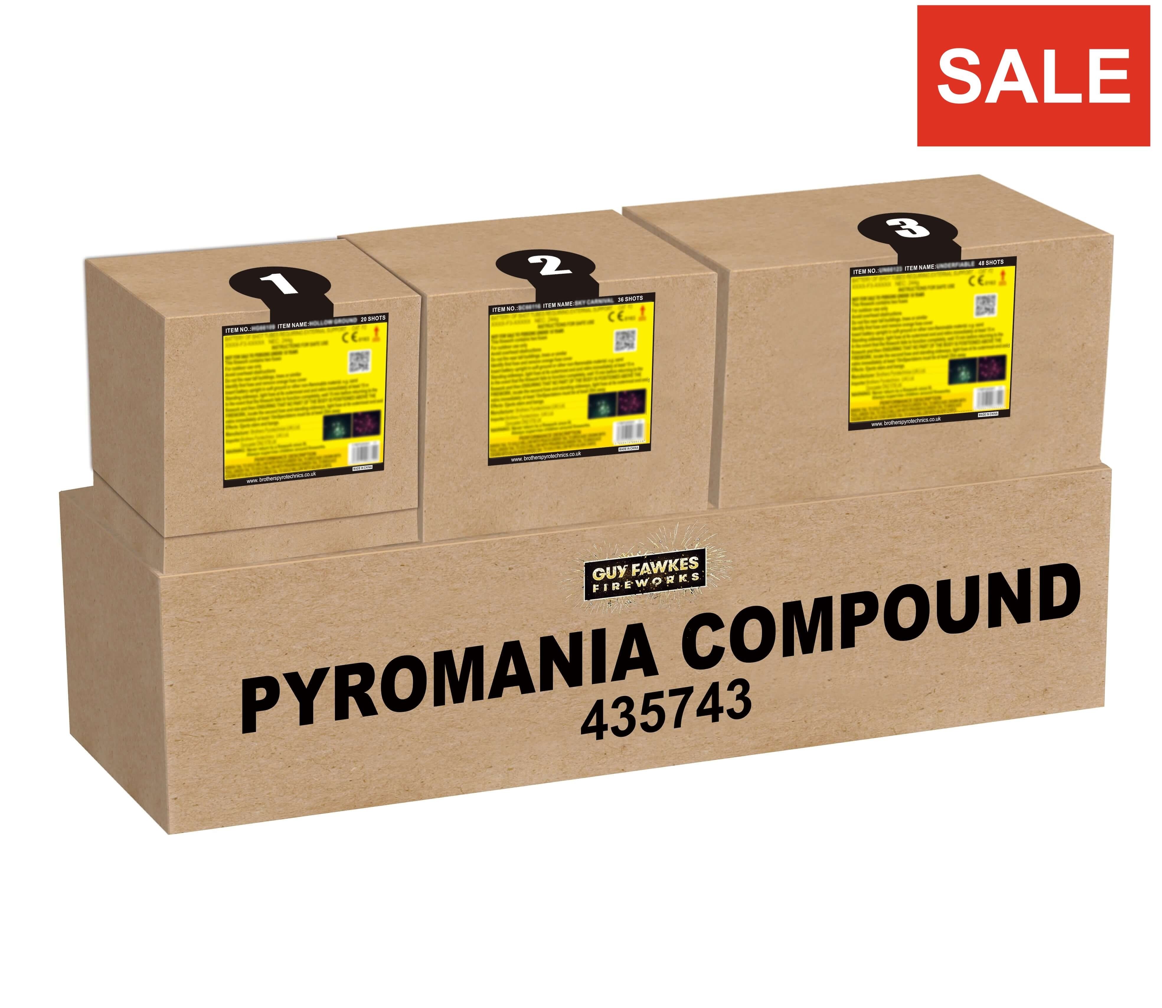 Pyromania Compound available at Fireworks Kingdom