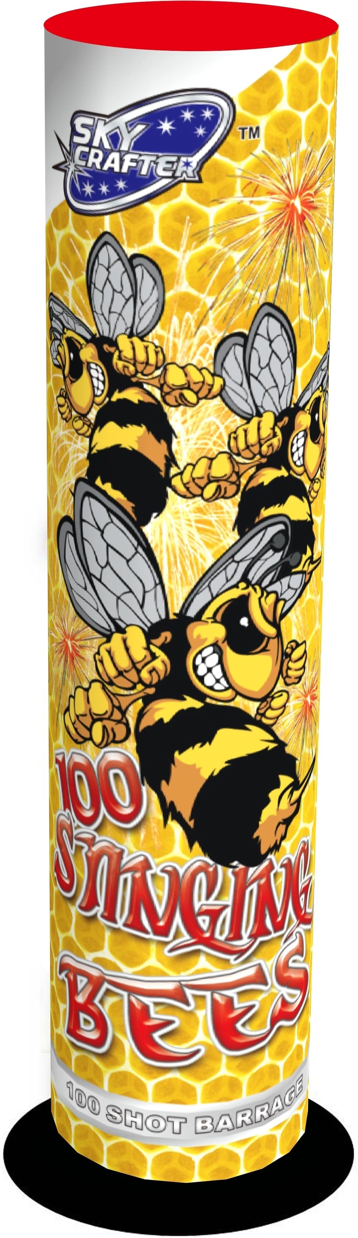 100 Stinging Bees By Skycrafter