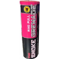 Pink Smoke Grenade Black Cat Fireworks Kingdom