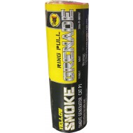 Yellow Smoke Grenade Black Cat Fireworks Kingdom