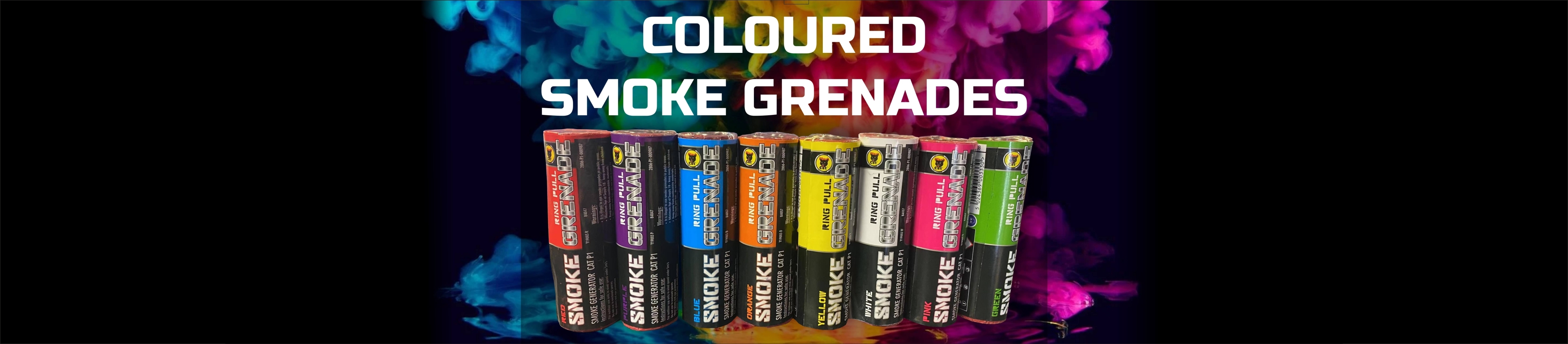 Coloured Smoke Grenades